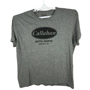 Callahan Auto Parts Sandusky OH Gray T-Shirt 3X Crazy Dog T-Shirts  Mens Tee